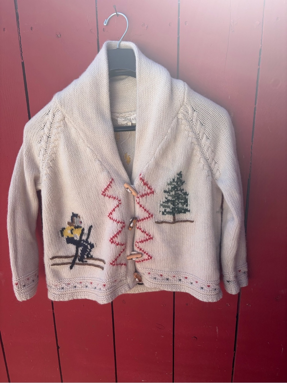 THE GREAT. The Ski Lodge Cardigan - Picture 2 of 11